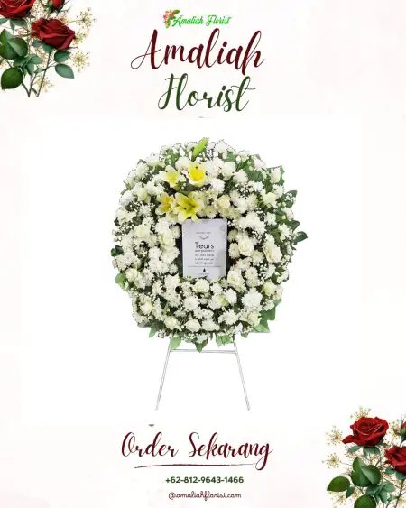 Krans Bunga Duka tulangbawang